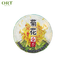 Organic Compressed Chrysanthemum White Tea Mini Cake White Tea 5g